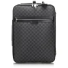 Louis Vuitton Vintage - Damier Graphite Pegase 55 - Black Gray - Damier Canvas and Leather Trolley - Luxury High Quality - Avvenice^ Vintage Luggage