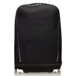 Louis Vuitton Vintage - Damier Geant Conquerant 55 Trolley - Black - Leather and Canvas Trolley - Luxury High Quality - Avvenice^ Vintage Luggage