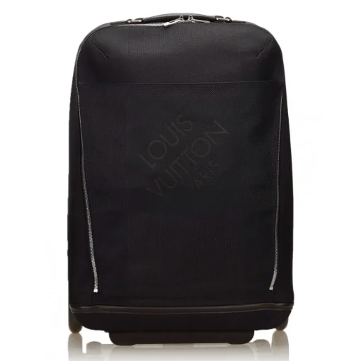 Louis Vuitton Vintage - Damier Geant Conquerant 55 Trolley - Black - Leather and Canvas Trolley - Luxury High Quality - Avvenice^ Vintage Luggage