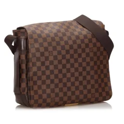 Louis Vuitton Vintage - Damier Ebene Abbesses Bag - Brown - Damier Canvas and Leather Handbag - Luxury High Quality - Avvenice^ Vintage Bags