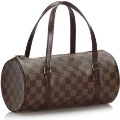 Louis Vuitton Vintage - Damier Ebene Papillon 26 Bag - Brown - Leather Handbag - Luxury High Quality - Avvenice^ Vintage Bags
