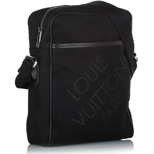 Louis Vuitton Vintage - Damier Geant Citadin - Black - Fabric Canvas and Calf Leather Crossbody Bag - Luxury High Quality - Avvenice^ Vintage Bags