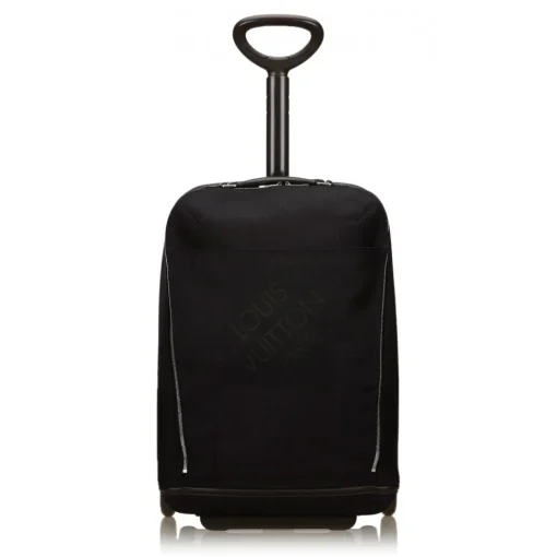 Louis Vuitton Vintage - Damier Geant Conquerant 55 Trolley - Black - Leather and Canvas Trolley - Luxury High Quality - Avvenice^ Vintage Luggage