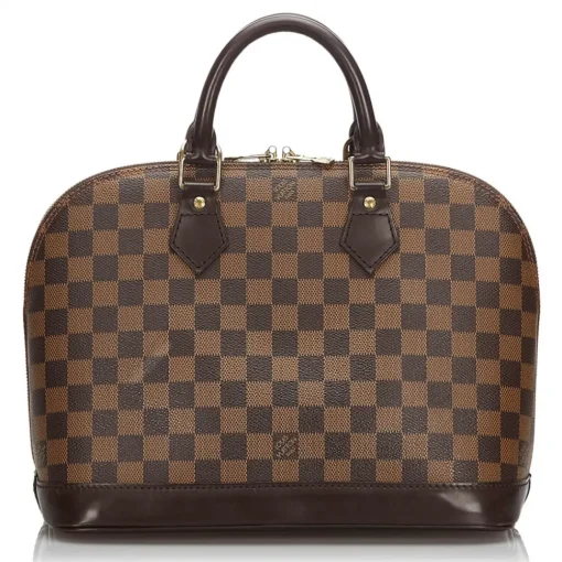 Louis Vuitton Vintage - Damier Ebene Alma PM Bag - Brown - Leather Handbag - Luxury High Quality - Avvenice