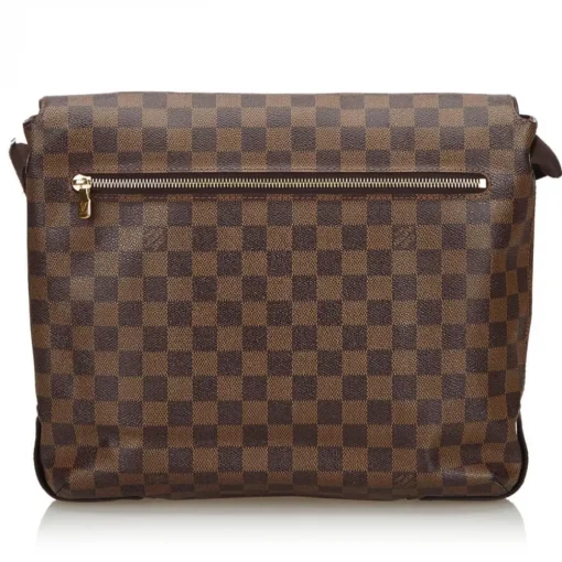 Louis Vuitton Vintage - Damier Ebene Brooklyn MM Bag - Brown - Damier Canvas and Leather Handbag - Luxury High Quality - Avvenice^ Vintage Bags