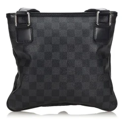 Louis Vuitton Vintage - Damier Graphite Thomas Bag - Graphite - Damier Canvas and Leather - Luxury High Quality - Avvenice^ Vintage Bags