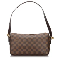 Louis Vuitton Vintage - Damier Ebene Ravello GM Bag - Brown - Damier Canvas and Leather Handbag - Luxury High Quality - Avvenice^ Vintage Bags