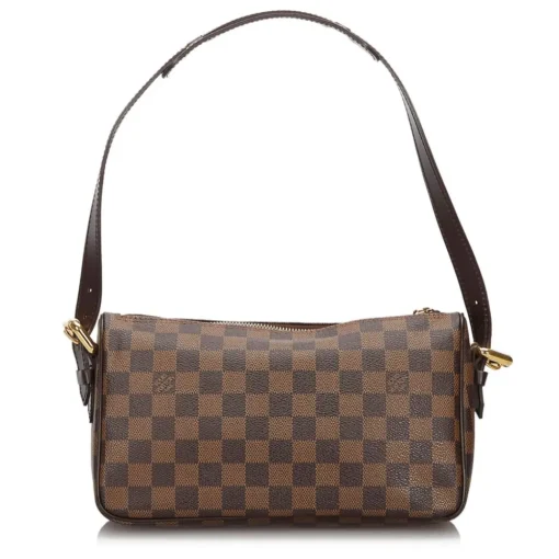 Louis Vuitton Vintage - Damier Ebene Ravello GM Bag - Brown - Damier Canvas and Leather Handbag - Luxury High Quality - Avvenice^ Vintage Bags