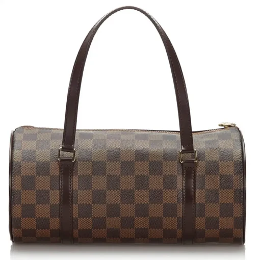 Louis Vuitton Vintage - Damier Ebene Papillon 26 Bag - Brown - Leather Handbag - Luxury High Quality - Avvenice^ Vintage Bags