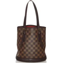 Louis Vuitton Vintage - Damier Ebene Marais - Brown - Leather Handbag - Luxury High Quality - Avvenice^ Vintage Bags