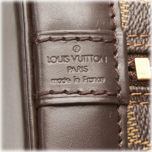 Louis Vuitton Vintage - Damier Ebene Alma PM Bag - Brown - Leather Handbag - Luxury High Quality - Avvenice