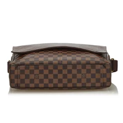 Louis Vuitton Vintage - Damier Ebene Shelton GM Bag - Brown - Damier Canvas and Leather Handbag - Luxury High Quality - Avvenice^ Vintage Bags
