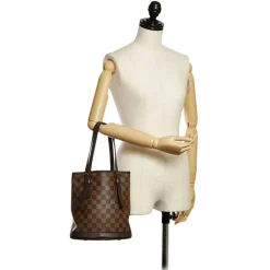 Louis Vuitton Vintage - Damier Ebene Marais - Brown - Leather Handbag - Luxury High Quality - Avvenice^ Vintage Bags