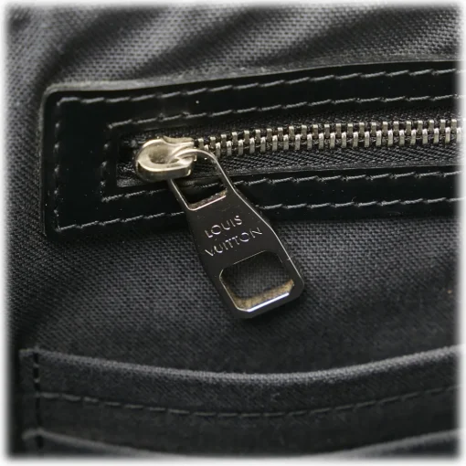 Louis Vuitton Vintage - Damier Graphite Poche Documents - Black Gray - Canvas Handbag - Luxury High Quality - Avvenice