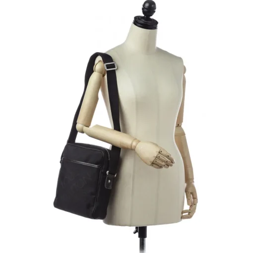 Louis Vuitton Vintage - Damier Geant Citadin - Black - Fabric Canvas and Calf Leather Crossbody Bag - Luxury High Quality - Avvenice^ Vintage Bags