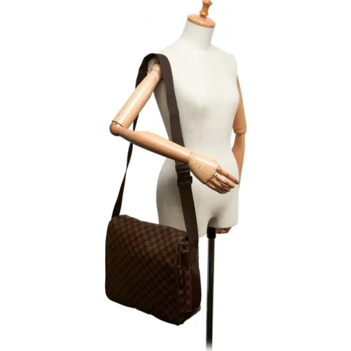 Louis Vuitton Vintage - Damier Ebene Abbesses Bag - Brown - Damier Canvas and Leather Handbag - Luxury High Quality - Avvenice^ Vintage Bags