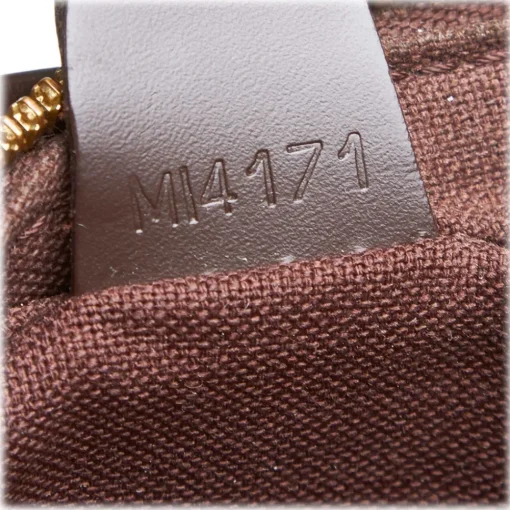 Louis Vuitton Vintage - Damier Ebene Shelton GM Bag - Brown - Damier Canvas and Leather Handbag - Luxury High Quality - Avvenice^ Vintage Bags