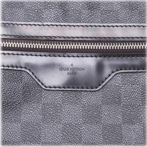Louis Vuitton Vintage - Damier Graphite Thomas Bag - Graphite - Damier Canvas and Leather - Luxury High Quality - Avvenice^ Vintage Bags