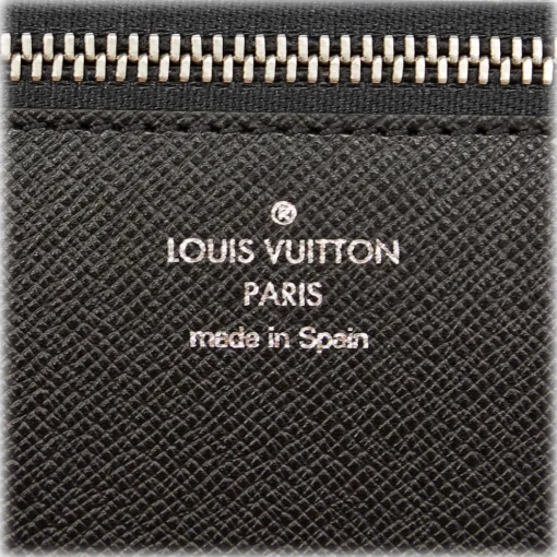 Louis Vuitton Vintage - Damier Graphite Pochette Homme Ceinture - Black Gray - Damier Canvas Belt Bag - Luxury High Quality - Avvenice
