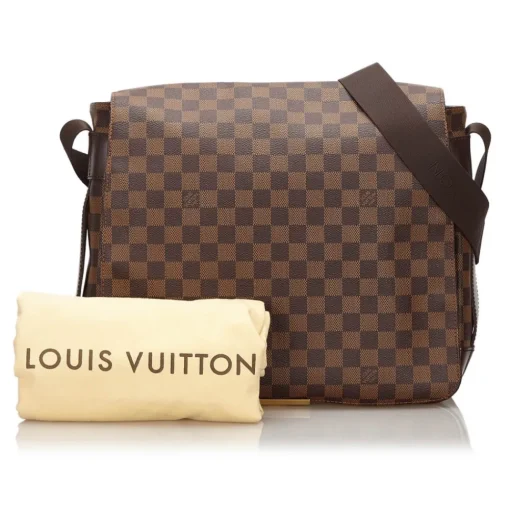 Louis Vuitton Vintage - Damier Ebene Abbesses Bag - Brown - Damier Canvas and Leather Handbag - Luxury High Quality - Avvenice^ Vintage Bags