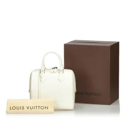 Louis Vuitton Vintage - Damier Facette Speedy Cube PM Bag - White - Damier Leather Handbag - Luxury High Quality - Avvenice^ Vintage Bags