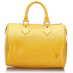 Louis Vuitton Vintage - Epi Speedy 25 Bag - Yellow - Leather Handbag - Luxury High Quality - Avvenice