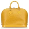 Louis Vuitton Vintage - Epi Alma PM - Yellow - Leather and Epi Leather Handbag - Luxury High Quality - Avvenice^ Vintage Bags