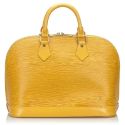 Louis Vuitton Vintage - Epi Alma PM - Yellow - Leather and Epi Leather Handbag - Luxury High Quality - Avvenice^ Vintage Bags