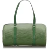 Louis Vuitton Vintage - Epi Soufflot Bag - Green - Leather and Epi Leather Handbag - Luxury High Quality - Avvenice^ Vintage Bags