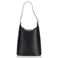 Louis Vuitton Vintage - Epi Sac Verseau Bag - Black - Leather and Epi Leather Handbag - Luxury High Quality - Avvenice^ Vintage Bags