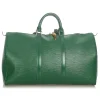 Louis Vuitton Vintage - Epi Keepall 50 - Green - Epi Leather Travel Bag - Luxury High Quality - Avvenice^ Vintage Bags