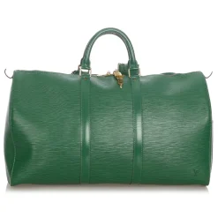 Louis Vuitton Vintage - Epi Keepall 50 - Green - Epi Leather Travel Bag - Luxury High Quality - Avvenice^ Vintage Bags