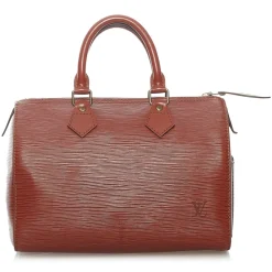 Louis Vuitton Vintage - Epi Speedy 25 - Brown - Leather Handbag - Luxury High Quality - Avvenice^ Vintage Bags