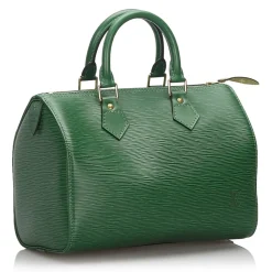Louis Vuitton Vintage - Epi Speedy 25 Bag - Green - Leather Handbag - Luxury High Quality - Avvenice