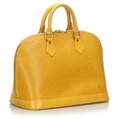 Louis Vuitton Vintage - Epi Alma PM - Yellow - Leather and Epi Leather Handbag - Luxury High Quality - Avvenice^ Vintage Bags