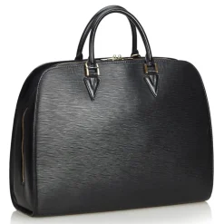 Louis Vuitton Vintage - Epi Sorbonne Bag - Black - Leather and Epi Leather Handbag - Luxury High Quality - Avvenice^ Vintage Bags