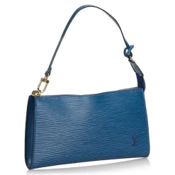 Louis Vuitton Vintage - Epi Pochette Accessoires Bag - Blue - Leather and Epi Leather Handbag - Luxury High Quality - Avvenice^ Vintage Bags