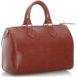 Louis Vuitton Vintage - Epi Speedy 25 - Brown - Leather Handbag - Luxury High Quality - Avvenice^ Vintage Bags