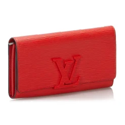 Louis Vuitton Vintage - Epi Louise Long Wallet - Red - Leather and Epi Leather Wallet - Luxury High Quality - Avvenice^ Vintage Wallets