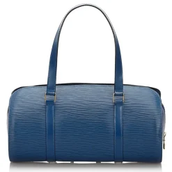 Louis Vuitton Vintage - Epi Soufflot Bag - Blue - Leather and Epi Leather Handbag - Luxury High Quality - Avvenice