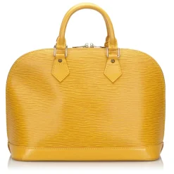 Louis Vuitton Vintage - Epi Alma PM - Yellow - Leather and Epi Leather Handbag - Luxury High Quality - Avvenice^ Vintage Bags