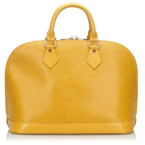 Louis Vuitton Vintage - Epi Alma PM - Yellow - Leather and Epi Leather Handbag - Luxury High Quality - Avvenice^ Vintage Bags