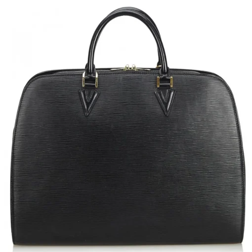 Louis Vuitton Vintage - Epi Sorbonne Bag - Black - Leather and Epi Leather Handbag - Luxury High Quality - Avvenice^ Vintage Bags