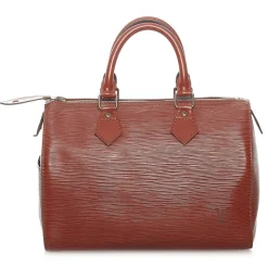 Louis Vuitton Vintage - Epi Speedy 25 - Brown - Leather Handbag - Luxury High Quality - Avvenice^ Vintage Bags