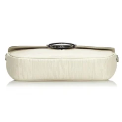 Louis Vuitton Vintage - Epi Pochette Montaigne Bag - White Ivory - Leather and Epi Leather Handbag - Luxury High Quality - Avvenice