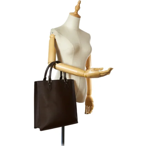Louis Vuitton Vintage - Epi Sac Plat PM - Dark Brown - Epi Leather Handbag - Luxury High Quality - Avvenice^ Vintage Bags