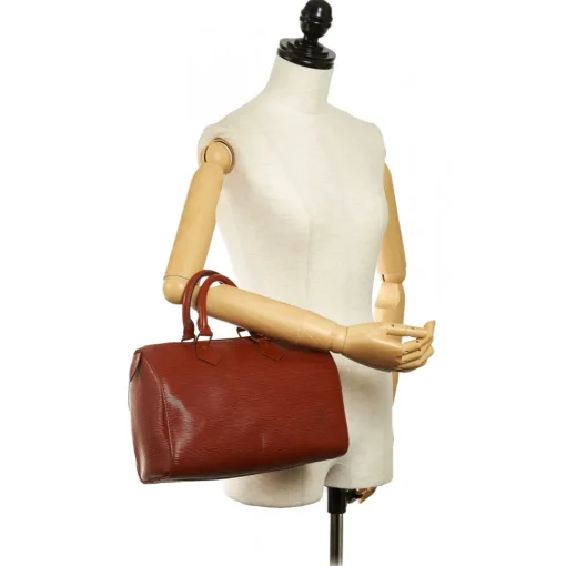 Louis Vuitton Vintage - Epi Speedy 25 - Brown - Leather Handbag - Luxury High Quality - Avvenice^ Vintage Bags