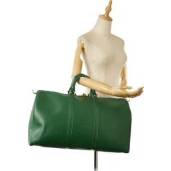 Louis Vuitton Vintage - Epi Keepall 50 - Green - Epi Leather Travel Bag - Luxury High Quality - Avvenice^ Vintage Bags