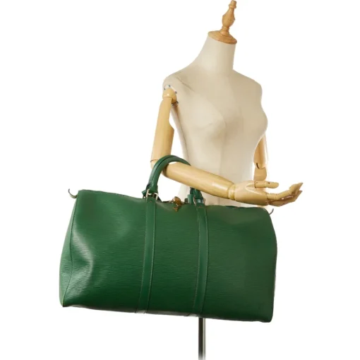 Louis Vuitton Vintage - Epi Keepall 50 - Green - Epi Leather Travel Bag - Luxury High Quality - Avvenice^ Vintage Bags