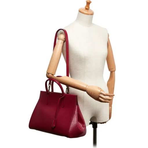 Louis Vuitton Vintage - Epi Marly MM Bag - Red - Leather and Epi Leather Handbag - Luxury High Quality - Avvenice^ Vintage Bags